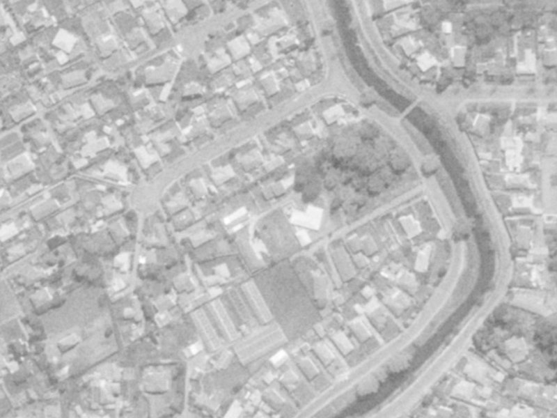 198A Riverlaw Terrace from the air, 1975-1979