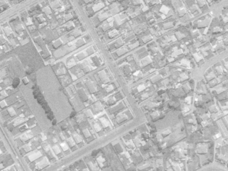 28 Prossers Road from the air, 1975-1979