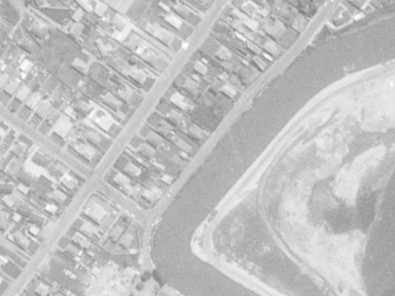 22 Long Street from the air, 1975-1979