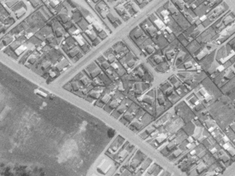36A Domain Terrace from the air, 1975-1979