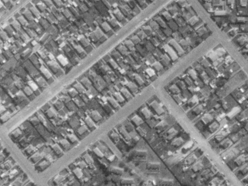 29 Dunn Street from the air, 1975-1979
