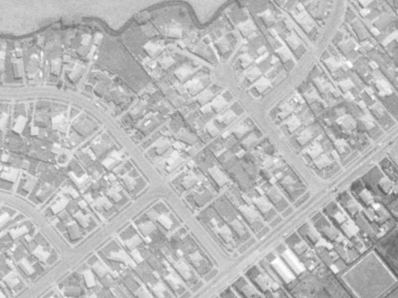 14 Warren Crescent from the air, 1975-1979