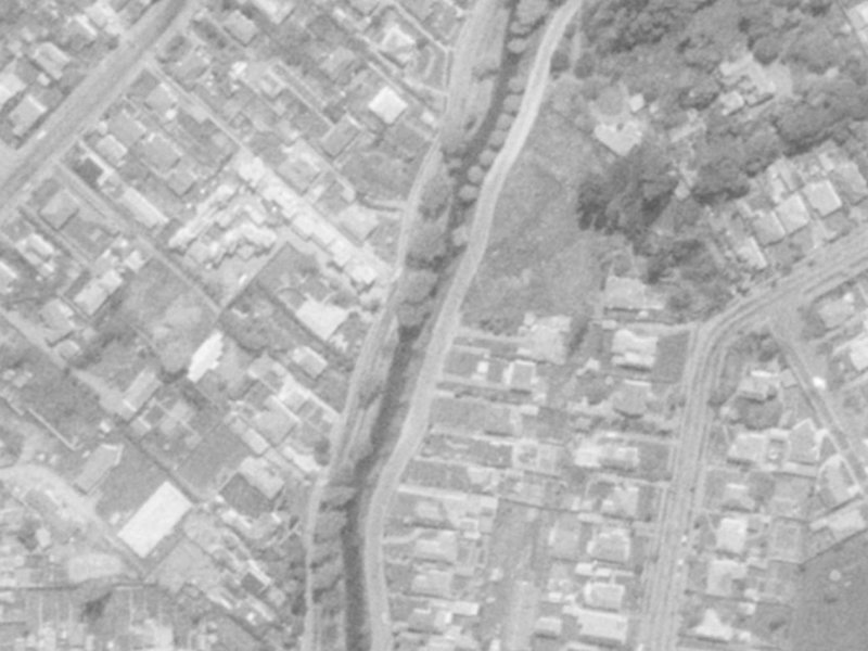 Eastern Terrace from the air, 1975-1979
