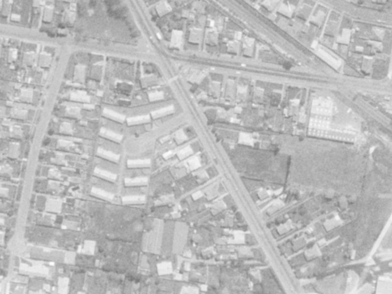 206 Opawa Road from the air, 1975-1979