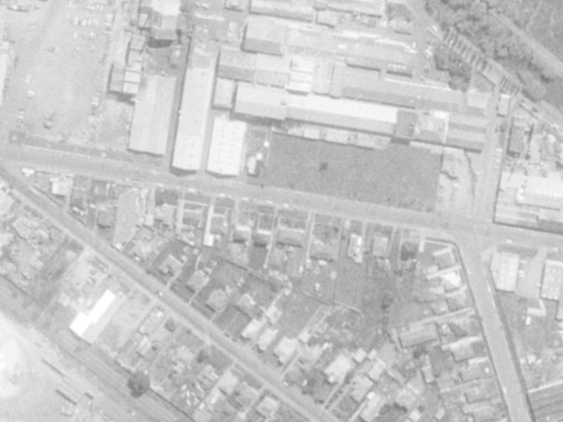 47 Garlands Road from the air, 1975-1979