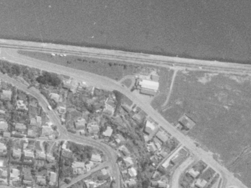 14 McCormacks Bay Road from the air, 1975-1979