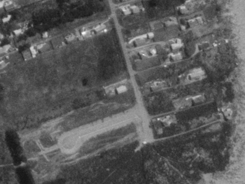 204 Rocking Horse Road from the air, 1975-1979
