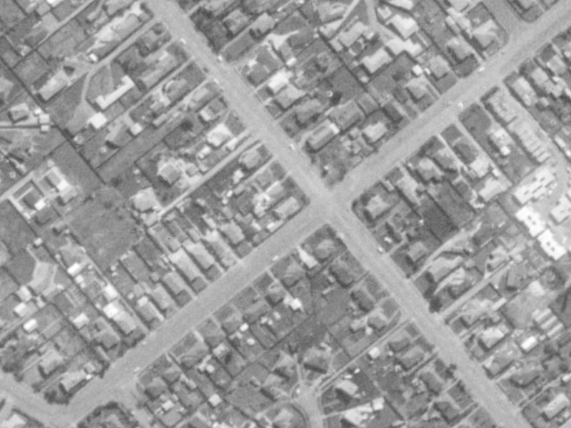 235 Lyttelton Street from the air, 1975-1979