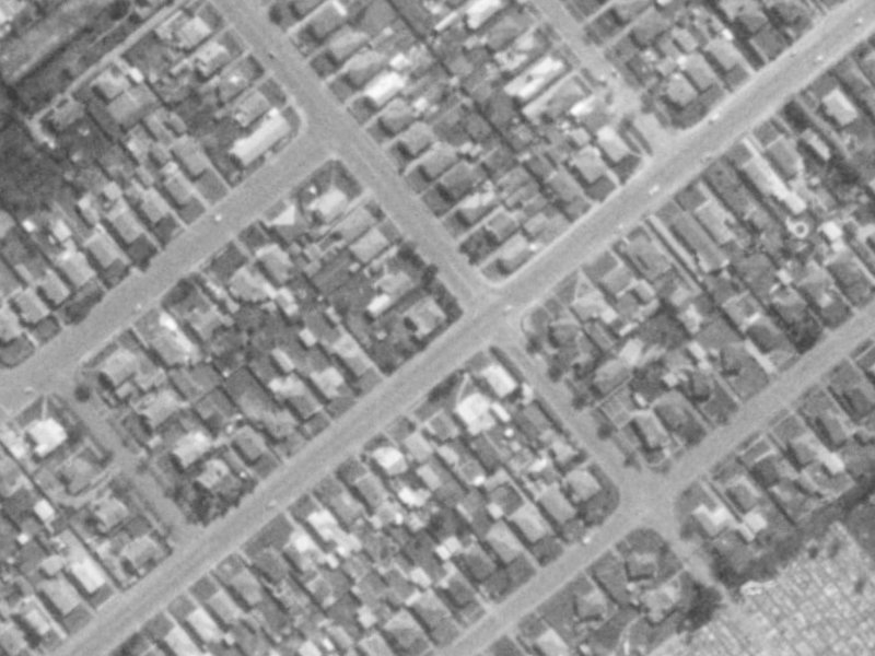 35 Milton Street from the air, 1975-1979