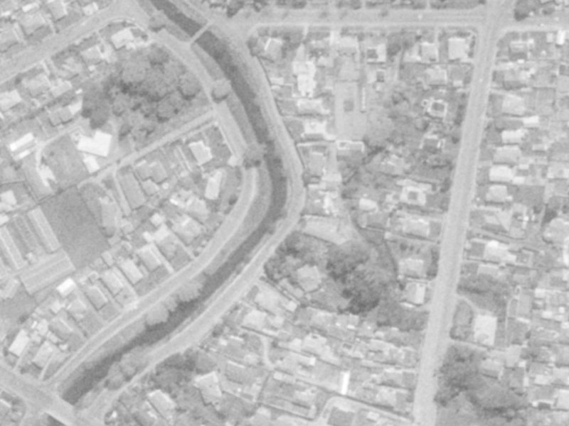 219 Fifield Terrace from the air, 1975-1979