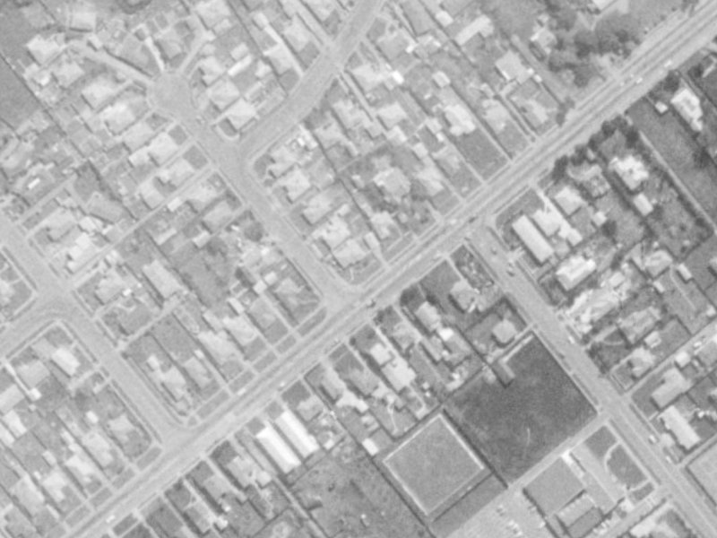 98 Halswell Road from the air, 1975-1979