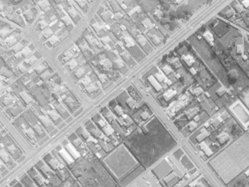 2 Tankerville Road from the air, 1975-1979
