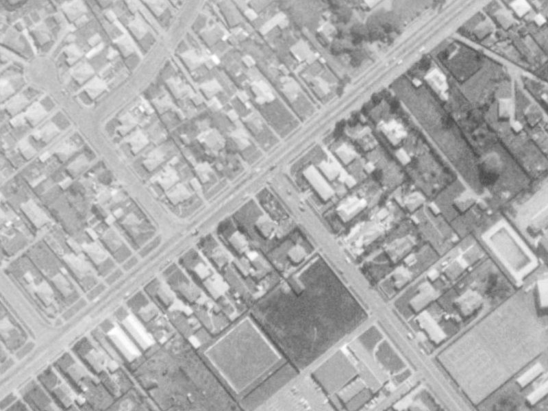 2 Tankerville Road from the air, 1975-1979