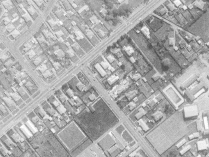 3 Tankerville Road from the air, 1975-1979