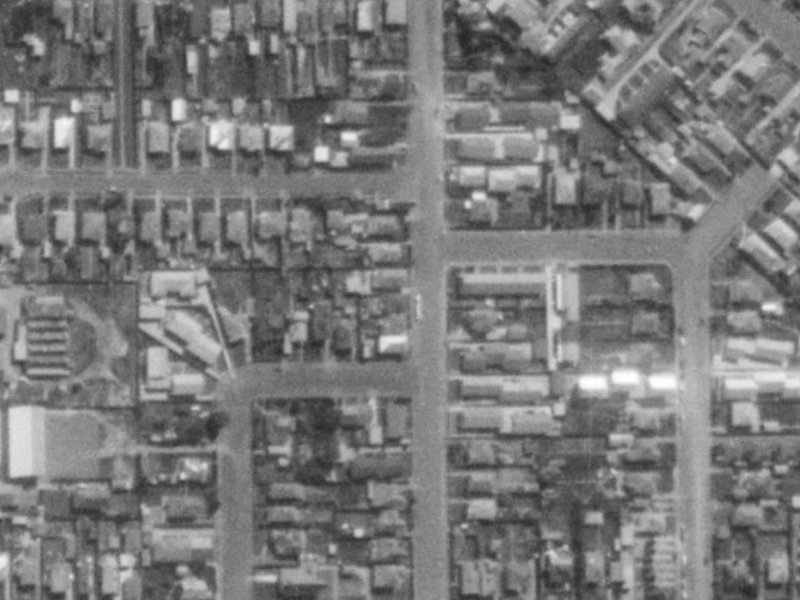 25 Longfellow Street from the air, 1975-1979