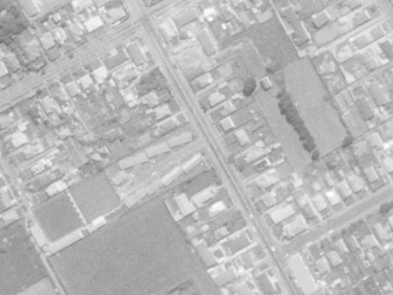 Tiwaiwaka Lane from the air, 1975-1979