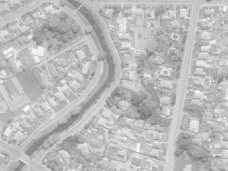 183 Fifield Terrace from the air, 1975-1979