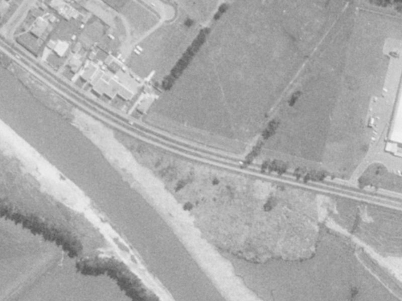 967 Ferry Road from the air, 1975-1979