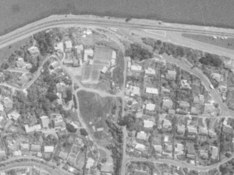 7 Rangatira Terrace from the air, 1975-1979