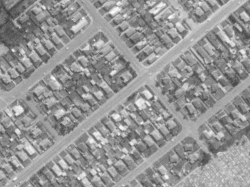 35 Milton Street from the air, 1975-1979