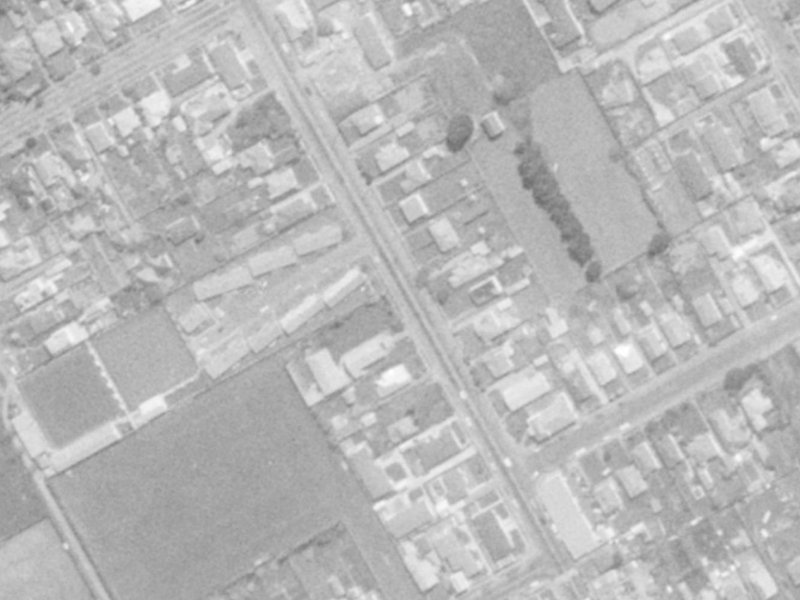 134 Wilsons Road from the air, 1975-1979