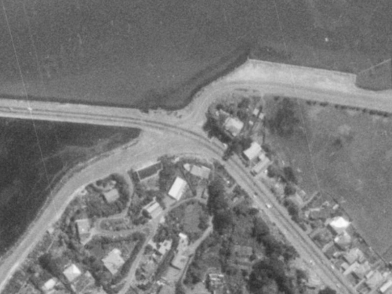 8 Balmoral Lane from the air, 1975-1979