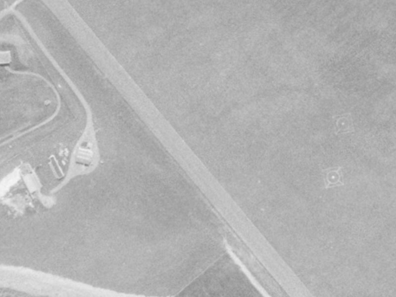 33 Winfield Drive from the air, 1975-1979