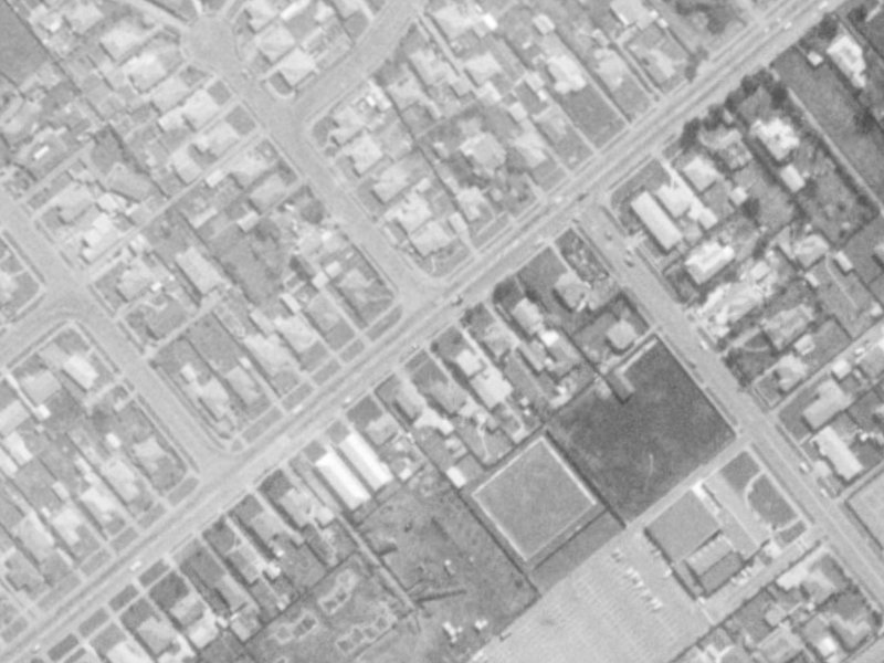 83 Halswell Road from the air, 1975-1979