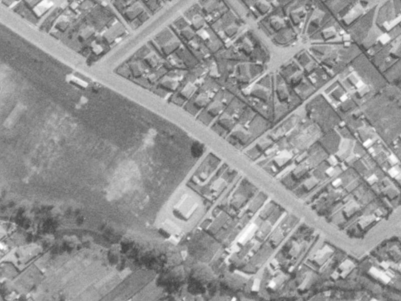 27A Domain Terrace from the air, 1975-1979