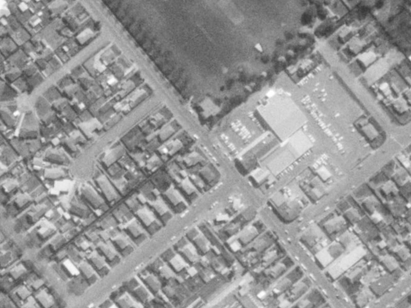 33213 Barrington Street from the air, 1975-1979