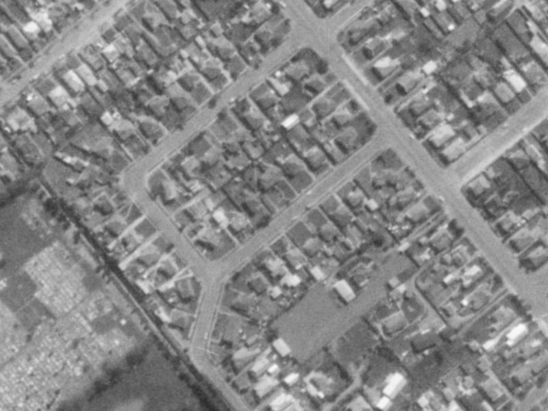 11A Cooke Street from the air, 1975-1979