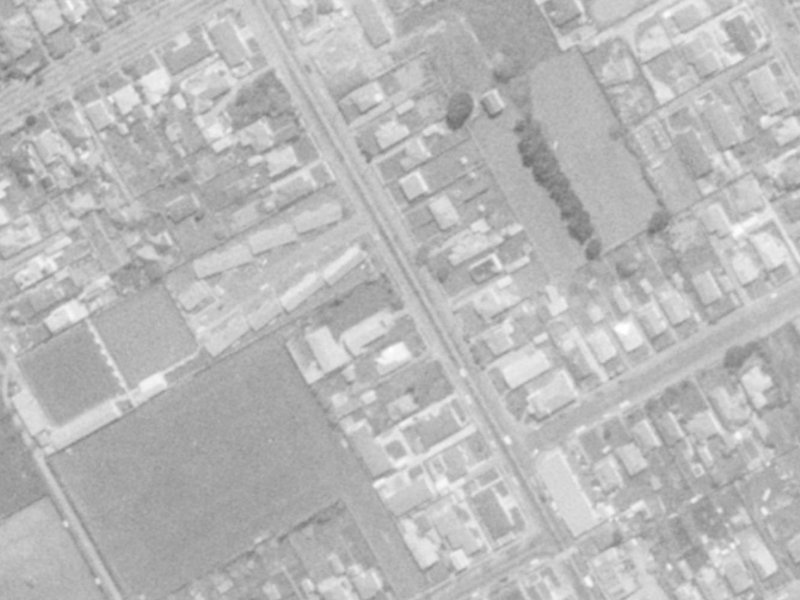 125 Wilsons Road from the air, 1975-1979
