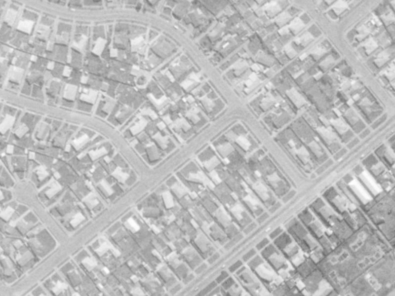 53 West-Watson Avenue from the air, 1975-1979