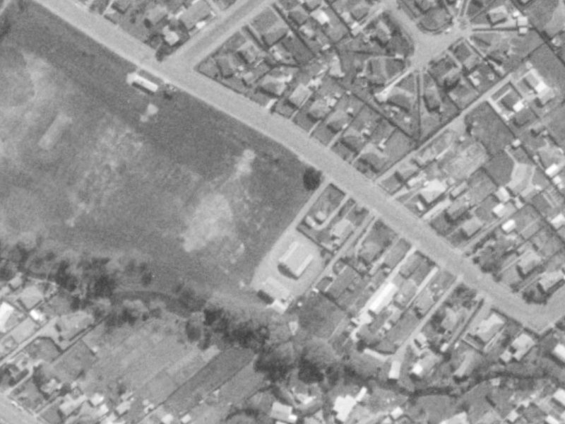 27B Domain Terrace from the air, 1975-1979