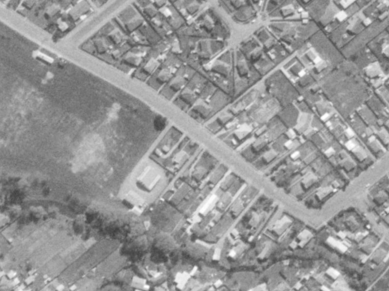 25 Domain Terrace from the air, 1975-1979