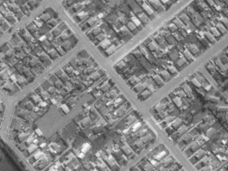 95 Selwyn Street from the air, 1975-1979