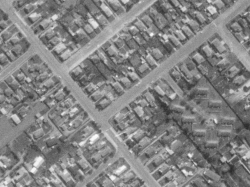 5 Dunn Street from the air, 1975-1979