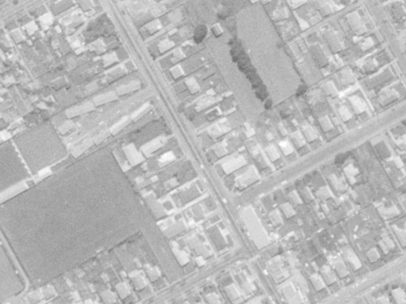 128 Wilsons Rd South from the air, 1975-1979