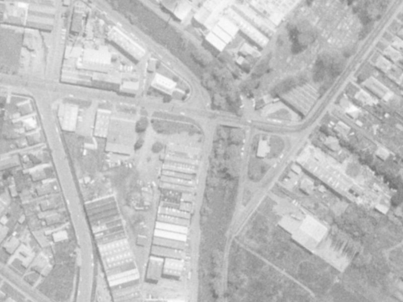 152 Cumnor Terrace from the air, 1975-1979