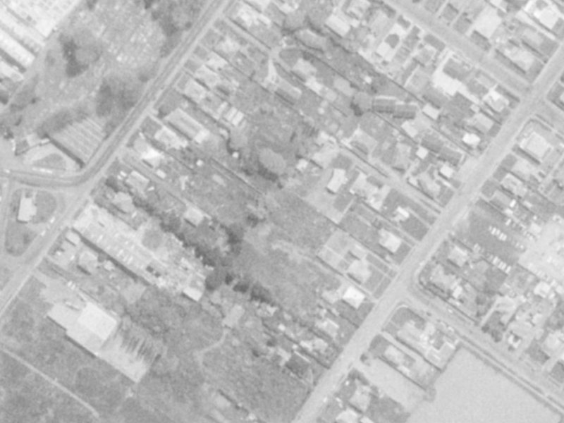 Jubilee Street from the air, 1975-1979