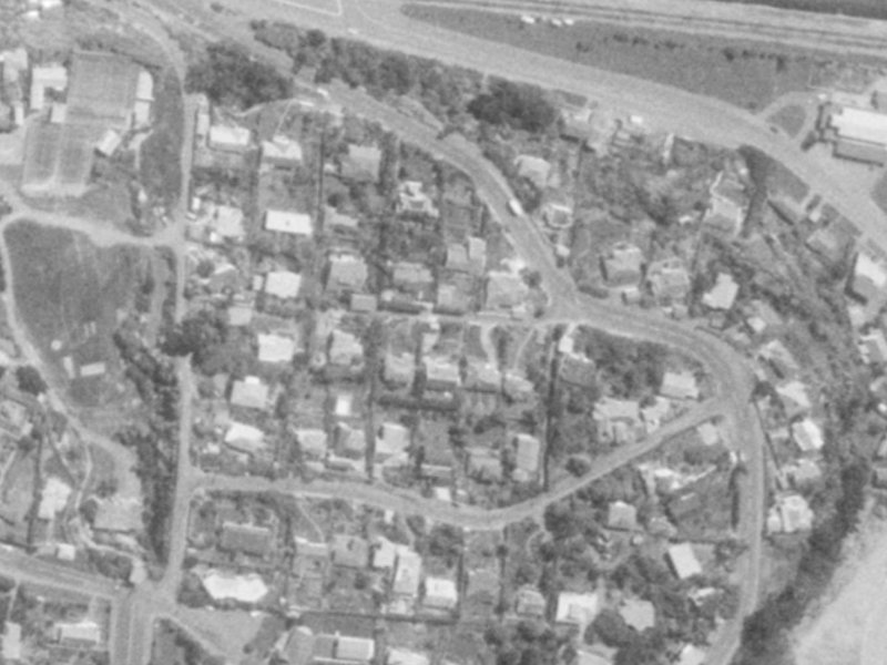 7 Tama Terrace from the air, 1975-1979