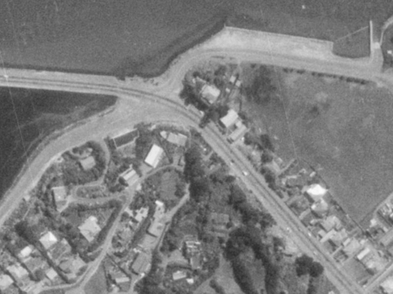108A Main Road from the air, 1975-1979