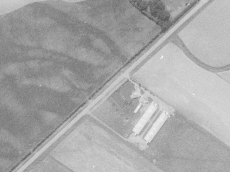 8 Wilmers Road from the air, 1975-1979