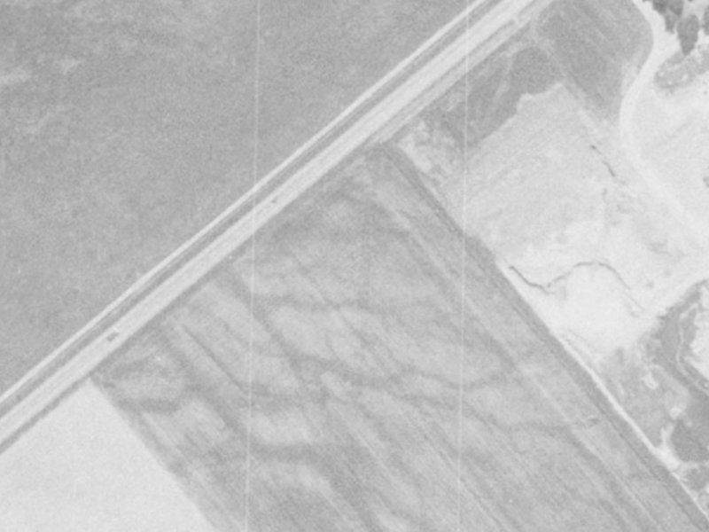 41 Longspur Avenue from the air, 1975-1979