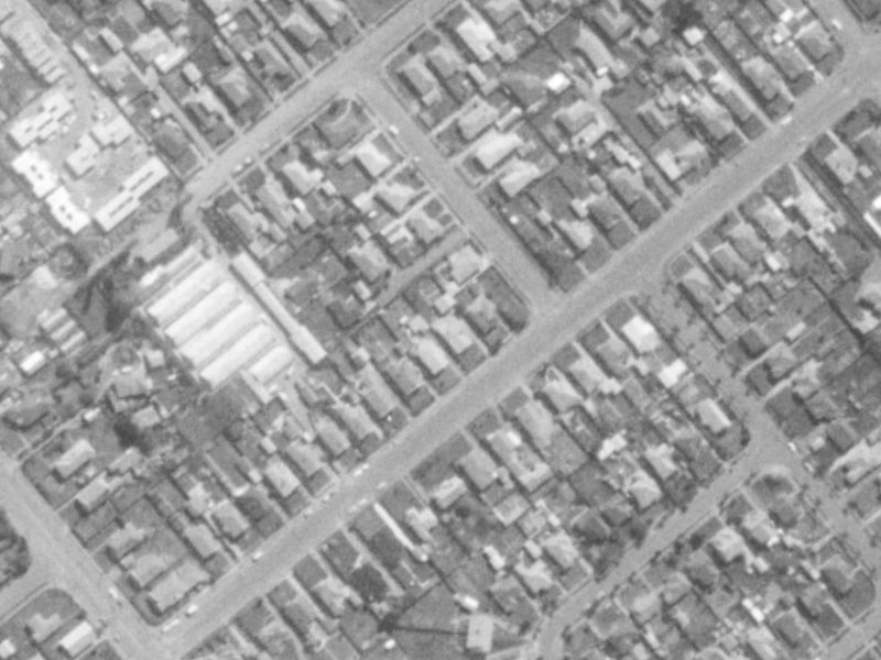 27 Wychbury Street from the air, 1975-1979