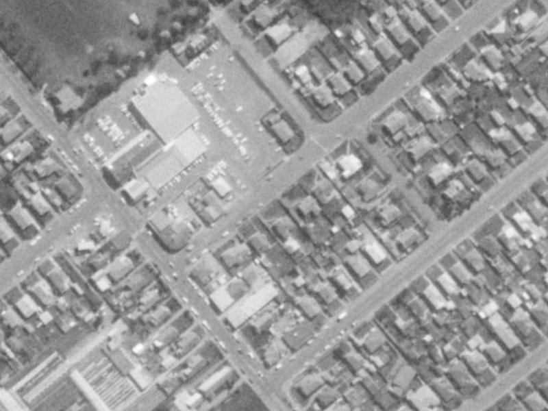 14/18 Athelstan Street from the air, 1975-1979