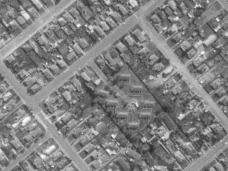 17 Carey Street from the air, 1975-1979