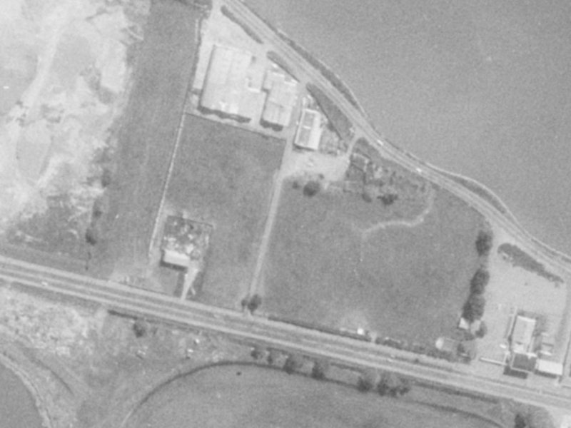 9b Humphreys Drive from the air, 1975-1979