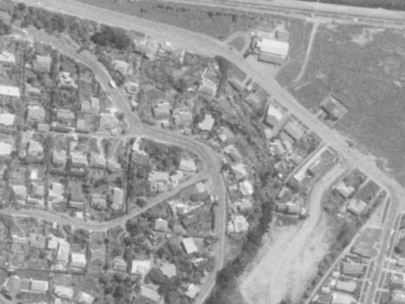 28 Mount Pleasant Road from the air, 1975-1979