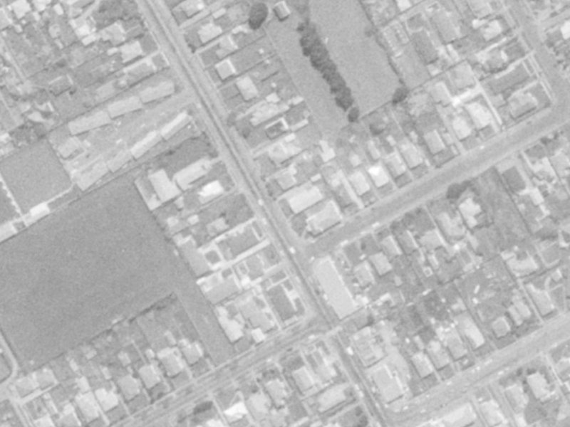122 Wilsons Road South from the air, 1975-1979